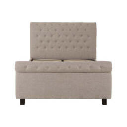 Light Grey Ottoman King Bed - Orlando - thumbnail 4