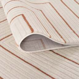 Carmel Cream-Terra Geometric Rug - 6040 - thumbnail 3