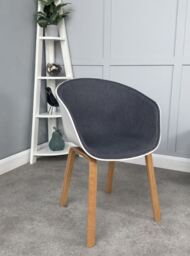 Fabric Marcelo Chair White