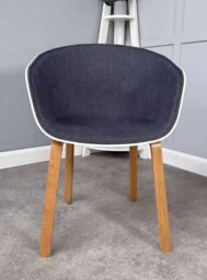 Fabric Marcelo Chair White - thumbnail 2