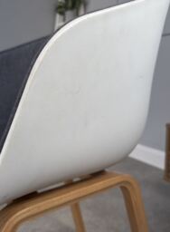Fabric Marcelo Chair White - thumbnail 4