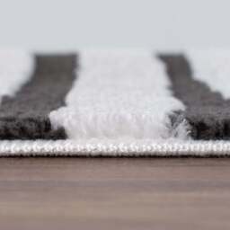 Loft Geometric Dark Grey Rug - thumbnail 5