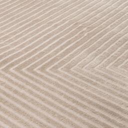 Carmel Beige-Cream Geometric Rug - 6050 - thumbnail 2
