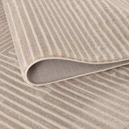 Carmel Beige-Cream Geometric Rug - 6050 - thumbnail 3