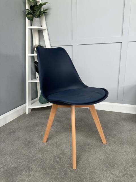 Jamie Lorenzo Dining Chair - Royal Blue - image 1