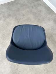 Jamie Lorenzo Dining Chair - Royal Blue - thumbnail 4