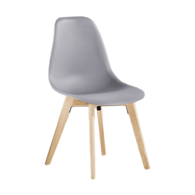 Rico Dining Chair - Grey / Single