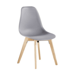 Rico Dining Chair - Grey / Single