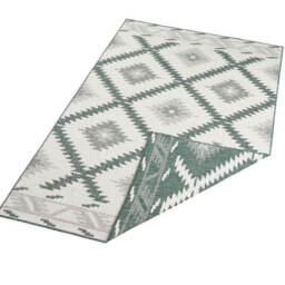 Malibu Reversible Indoor-Outdoor Rug Diamond Design - thumbnail 4