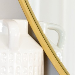 Izumi - Gold Metal Irregular Mirror - 120cm x 90cm - thumbnail 2
