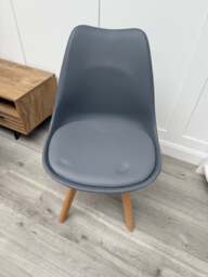 Jamie Tulip Chair - Grey - thumbnail 3