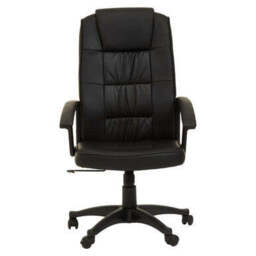 Black Home Office Chair - Brent - thumbnail 2