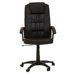 Black Home Office Chair - Brent - thumbnail 4