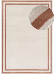 Carmel Cream-Terra Bordered Rug - 6060 - thumbnail 1