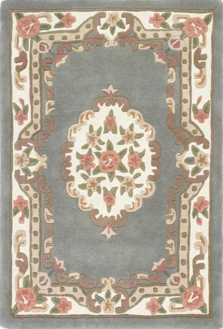 Shensi Grey Medallion Rug - 150X240 cm