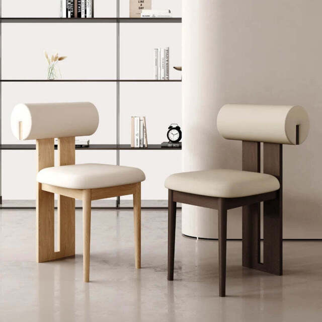 Izumi Chair - Cream / Wooden / Singular