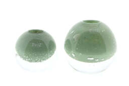 BALL VASE KULA -  Pistache Bubbles - H12 D13 cm - thumbnail 2