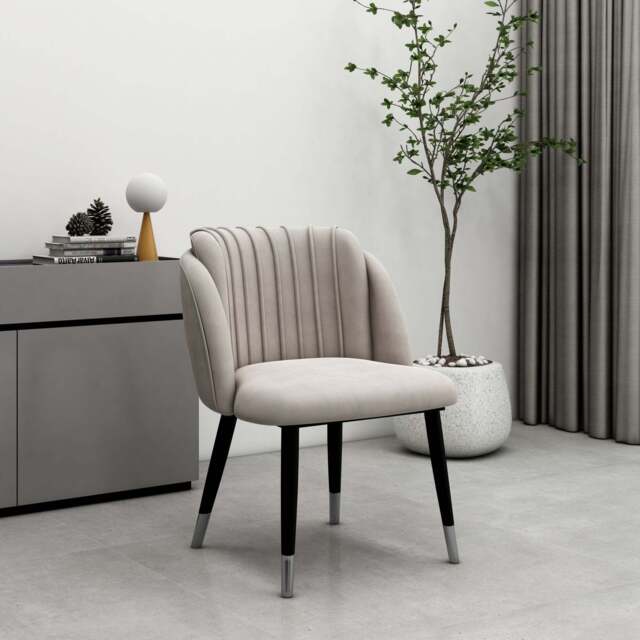 Milano velvet dining chair - image 1