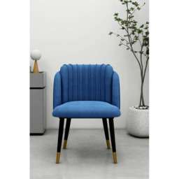 Milano velvet dining chair - thumbnail 4