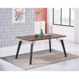 Windsor Cosmo Lux Dining Set - a Walnut Table and Set of 4 Chairs - thumbnail 2