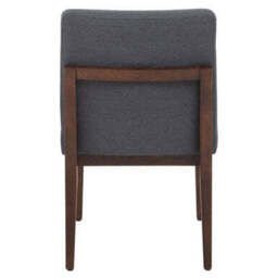Brando Charcoal Grey Dining Chair with Oak Legs - thumbnail 5