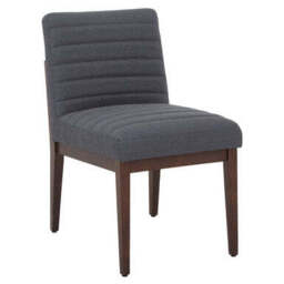 Brando Charcoal Grey Dining Chair with Oak Legs - thumbnail 3
