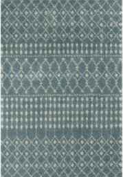 Moroccan Duck Egg Blue Shaggy Rug - 1050 - thumbnail 1
