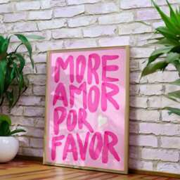 More Amor Por Favor Print (3 Colours) - thumbnail 3