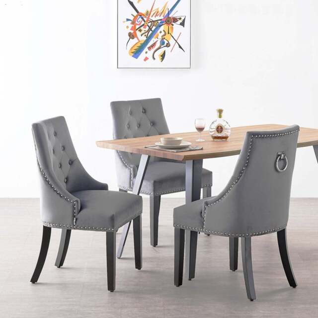 Windsor LUX Velvet Dining Chair - image 1