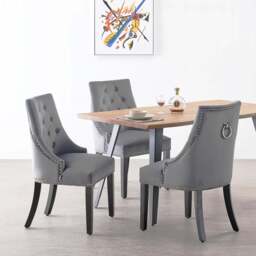 Windsor LUX Velvet Dining Chair - thumbnail 1