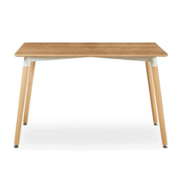 Eden Halo Dining Set - an Oak Dining Table and Set of 4 Dining Chairs - thumbnail 3