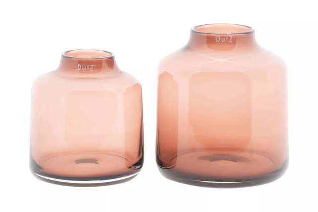 VASE TISZA - BURGUNDY Colour by DutZ - H23 D22cm
