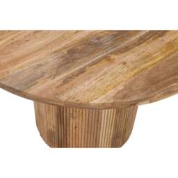 York Natural Solid Wood Round Dining Table - thumbnail 6