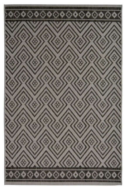 County Geo Grey Indoor/Outdoor Rug - 11344A - image 1