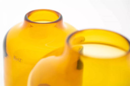 VASE TISZA - AMBER by DutZ - thumbnail 5
