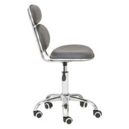 Grey Pu Home Office Chair - Fran - thumbnail 6