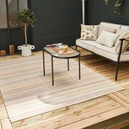 Rainbow Outdoor Rug Beige - 1020 - thumbnail 5