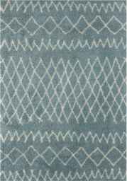 Moroccan Duck Egg Blue Shaggy Rug - 950 - 60X110 cm