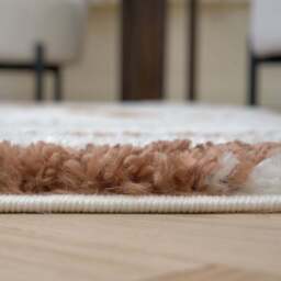 Moodi Shaggy Cream/Terra Sunhaze Rug - thumbnail 5