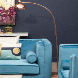 Copper Floor Lamp - Calle - thumbnail 3