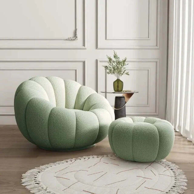 Min Chair - Green + Stool