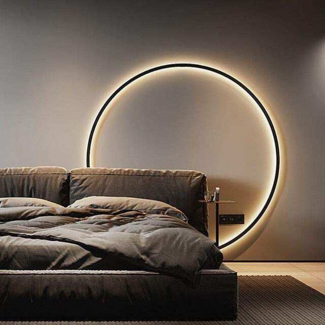 Minimalist LED Wall Ring Light - image 1