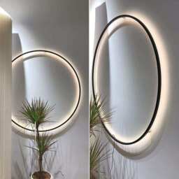 Minimalist LED Wall Ring Light - thumbnail 3