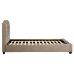 Mink Brushed Velvet Double Bed - Josephine - thumbnail 6