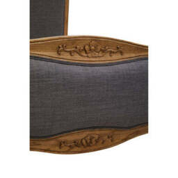 Grey Fabric Super Kingsize Bed - Parkside - thumbnail 5
