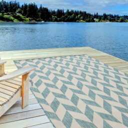 Ecology Outdoor Rug Aqua - 600Aq - thumbnail 6