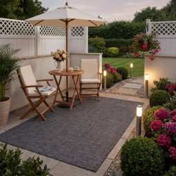 Magic Outdoor Rug Dark Grey - 3610DG - thumbnail 2