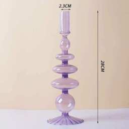 The Glass Candle Holder - 001-17