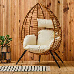 Natural Rattan Effect Chair - Goa - thumbnail 5