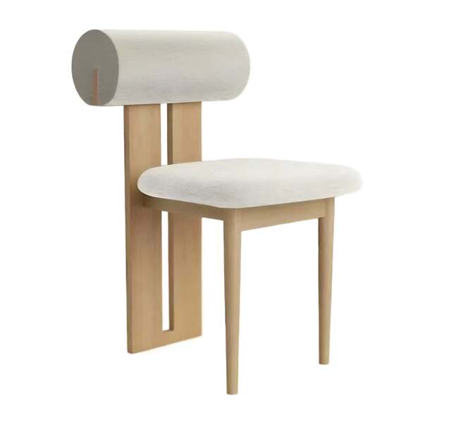 Izumi Chair - White / Black / Singular
